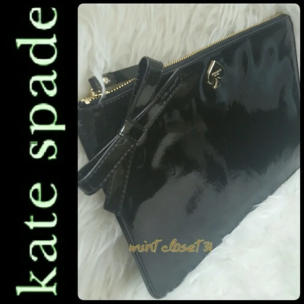 Kate Spade NY Patent Leather Clutch